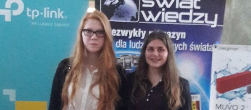 Dziewczyny z "Ogrodnika" na Olimpiadzie Wiedzy o Mediach