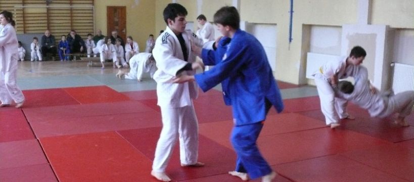 Akcja szkoleniowa - Polska Kadra Judo Czeka w SP nr 7 w Sochaczewie.