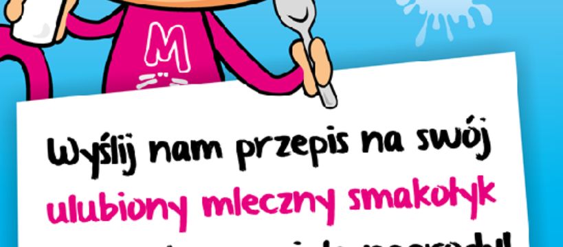 Wesołe mleczne smakołyki sprawcami nagrody