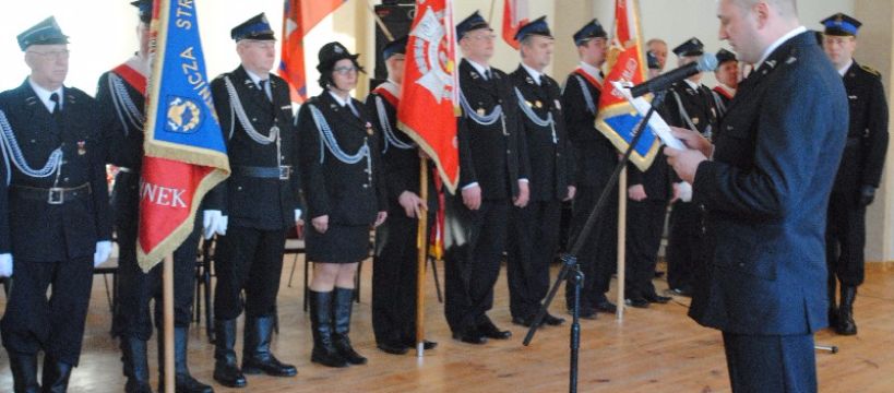 Apel strażacki w Brzozowie Starym