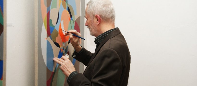 Profesor Marek Dzienkiewicz w Galerii MOST