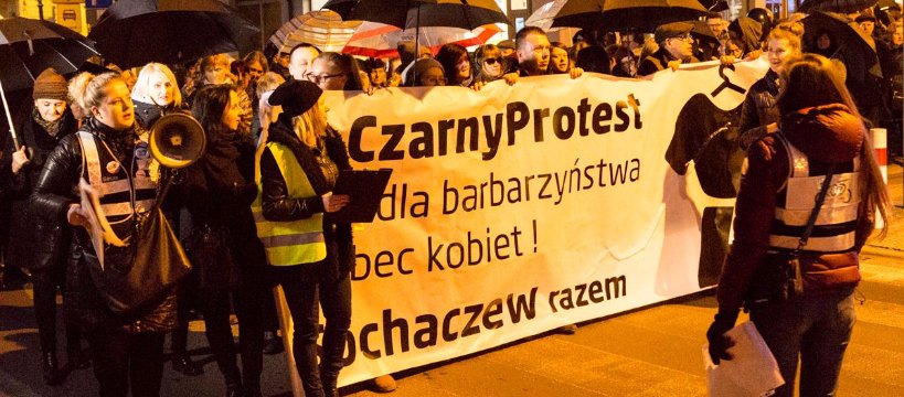 Strajk Kobiet w Sochaczewie 2017 fotorelacja