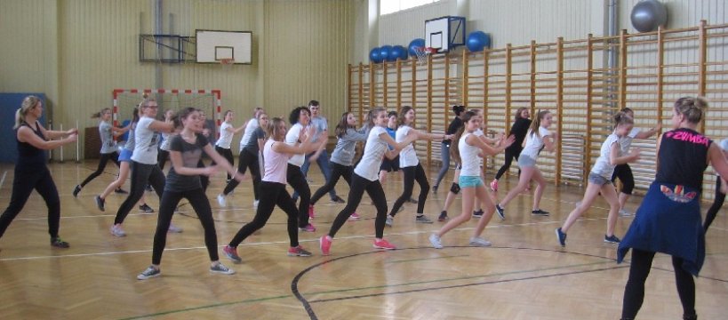 "Dzień zdrowia" w Gimnazjum w Wymysłowie
