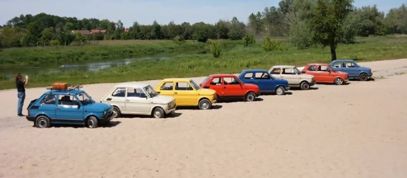 Ogólnopolski Zlot Fiata 126 p w Sochaczewie 2017