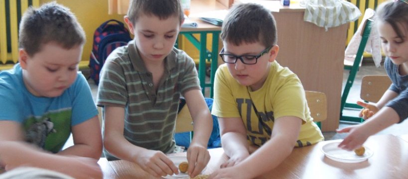 Program "Zdrowe nietrudne" w Szkole Podstawowej w Kamionie