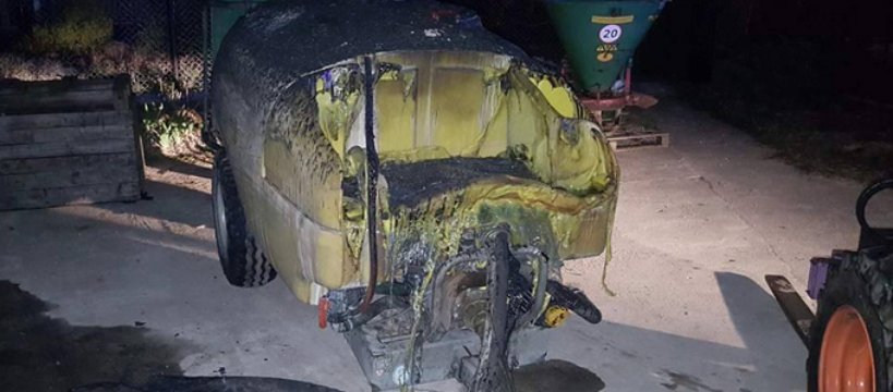 Pożar w Brzozowie Starym