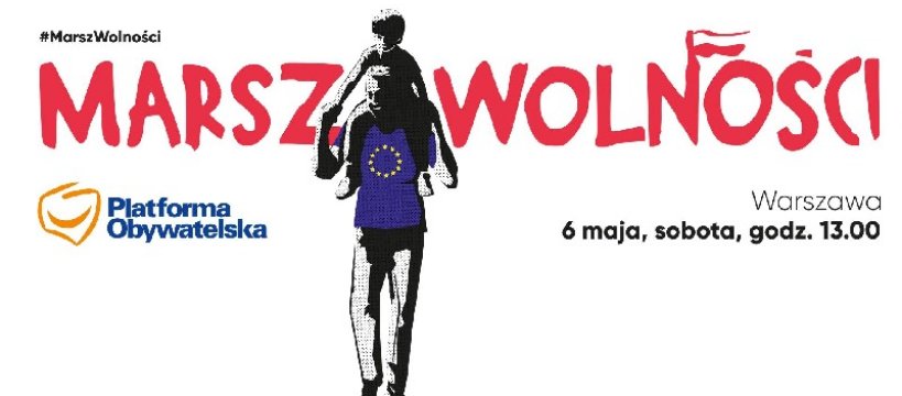 Wyjazd przedstawicieli Sochczewa na Marsz Wolności