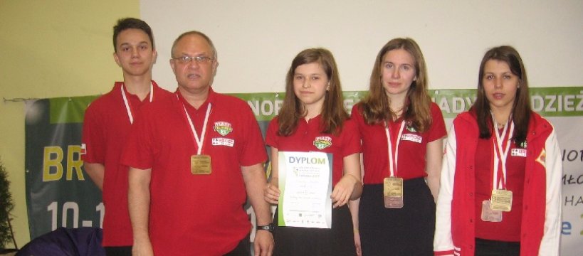Dwa złota i brąz brydżystów na Ogólnopolskiej Olimpiadzie Młodzieży