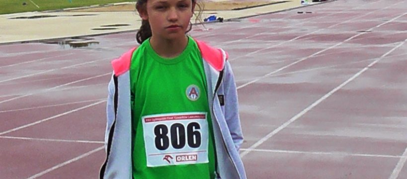 Finał Ogólnopolskich Czwartków Lekkoatletycznych - bardzo dobry start Dominiki