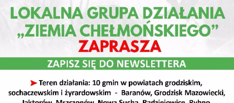 Lokalna Grupa Działania "Ziemia Chełmońskiego"