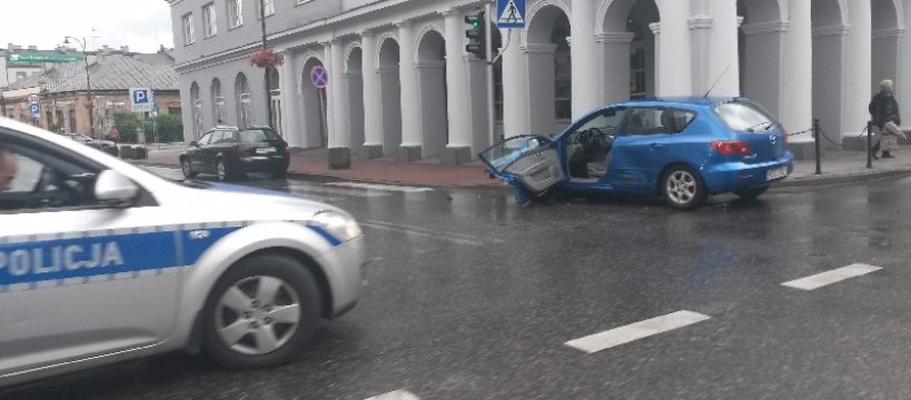 Groźny wypadek w centrum miasta