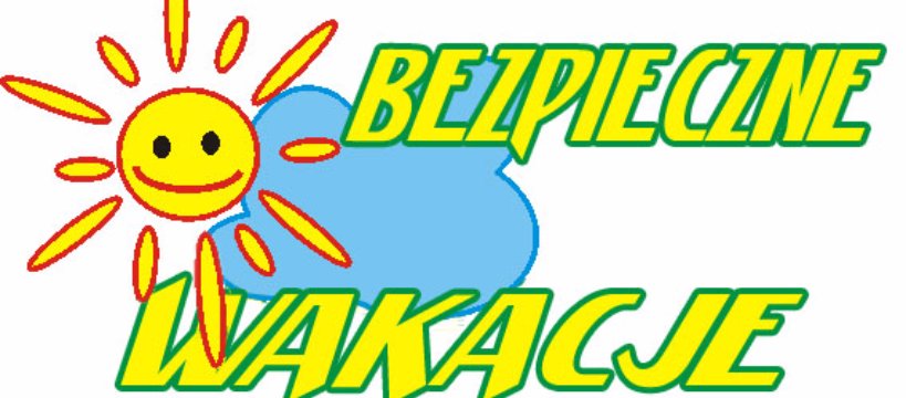 Bezpieczne wakacje!