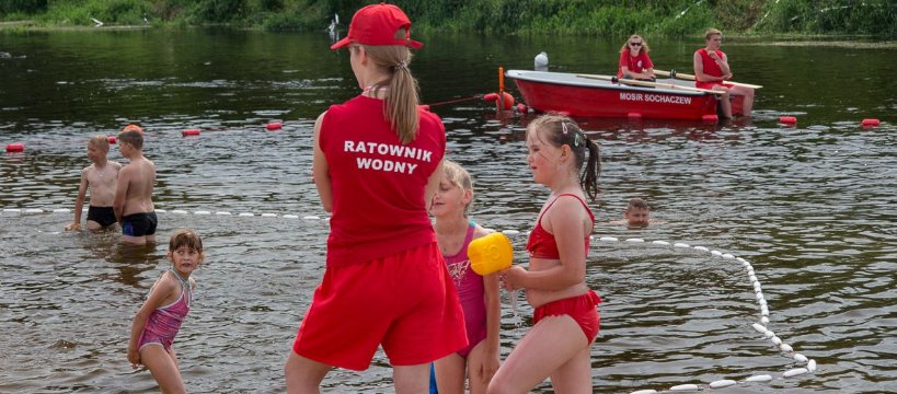 Otwarcie kąpieliska i plaży miejskiej w Sochaczewie video foto