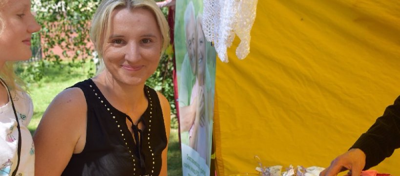 Piknik rodzinno - kulturowy w Młodzieszynie 			