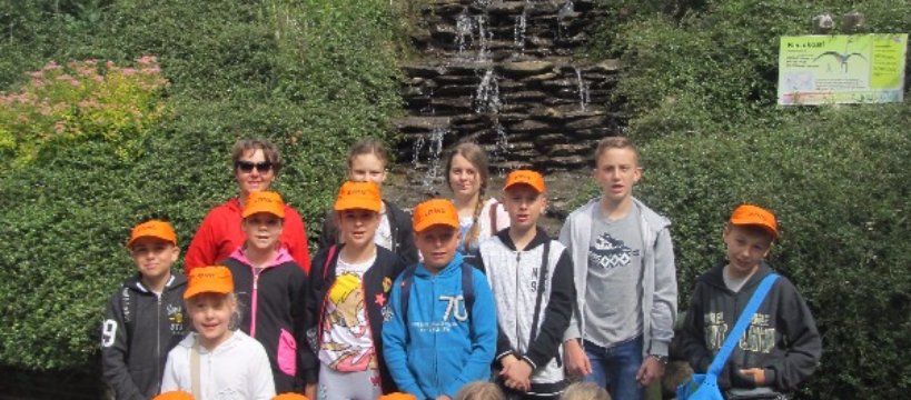 Wesołe Wakacje uczniów SP w Brzozowie