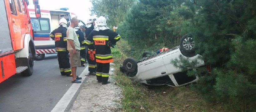Wypadek w Wikcinku, gmina Nowa Sucha