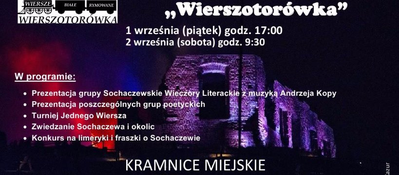 Noc Poezji i Muzyki Wierszotorówka 2017