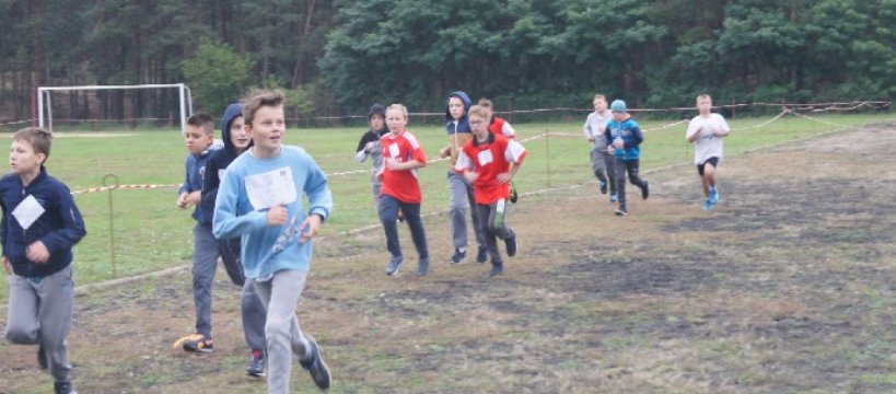 Powiatowe Indywidualne Biegi Przełajowe na terenie naszej szkoły