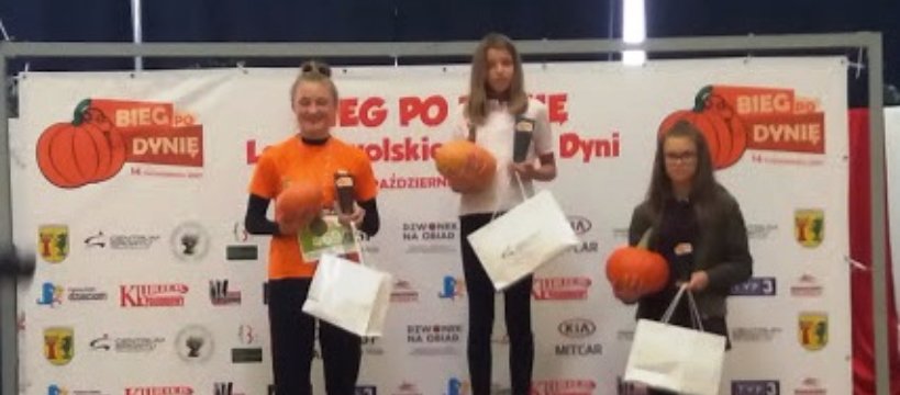 Weronika na podium w Lesznowoli