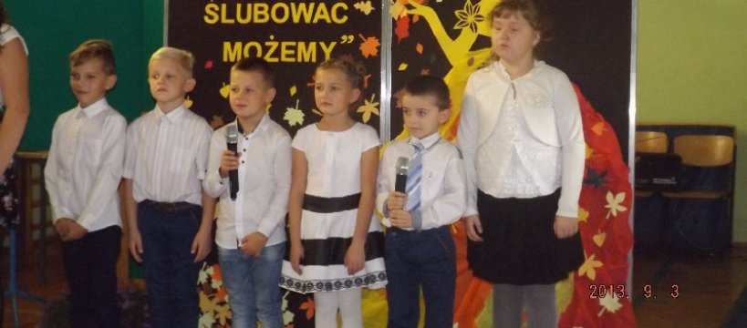 Dziś już z honorem ślubować możemy...