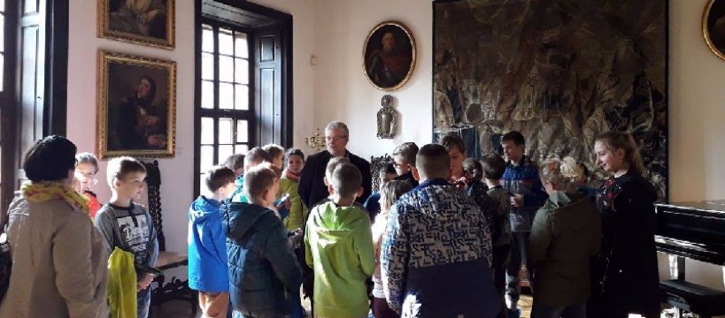 Zwiedziliśmy Muzeum-Zamek w Oporowie