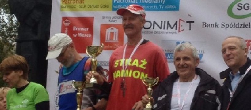 Strażak na podium