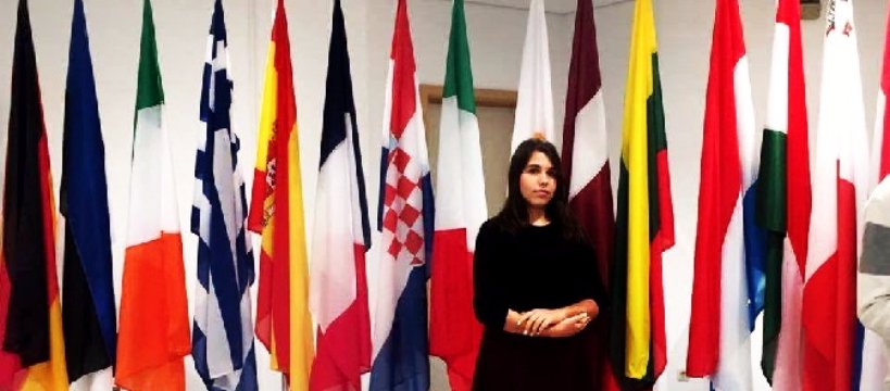 Karolina z Ogrodnika w Parlamencie Unii Europejskiej