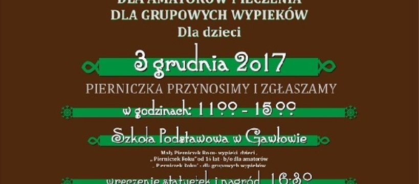 II Gminny Jarmark Adwentowy w Szkole Podstawowej w Gawłowie