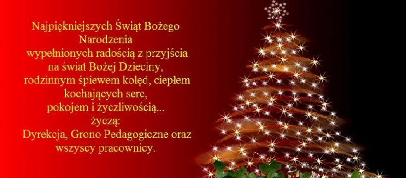 Życzenia Świąteczne