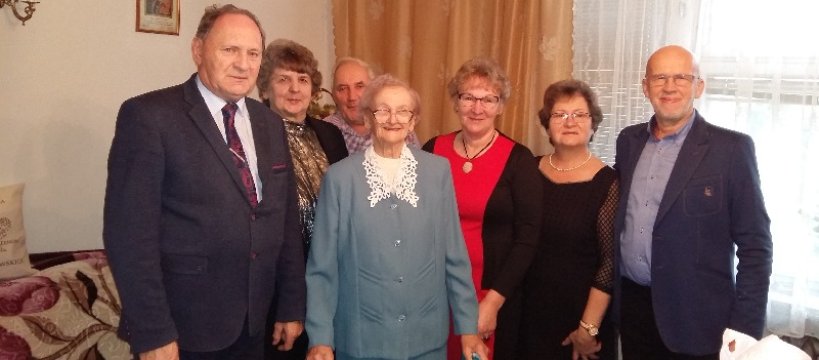 Iłów: z wizytą u jubilatów