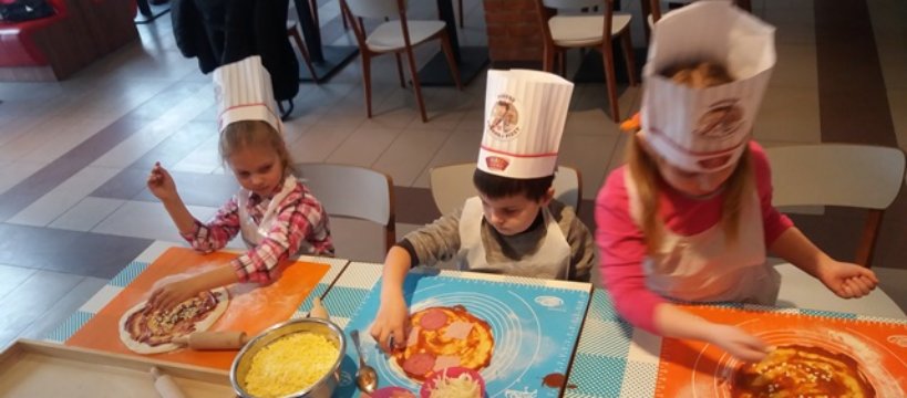 Zajęciach w pizzerii DA GRASSO