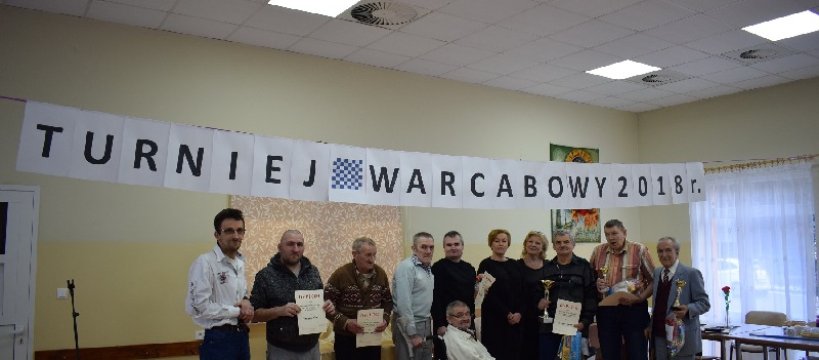 TURNIEJ WARCABOWY o Puchar Dyrektora DPS w Młodzieszynie
