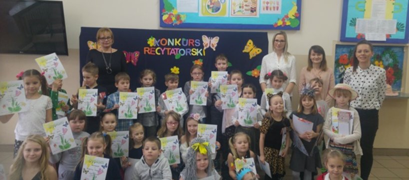 Szkolny konkurs recytatorski pt. „Poeci dzieciom”