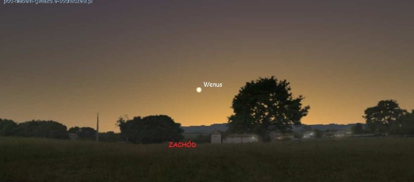 Wenus, Jowisz, Mars, Saturn, ISS, Słońce
