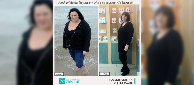 Zacznij wiosnę jak Pani Wioletta z Sochaczewa, która schudła z nami aż 40 kg!!!!