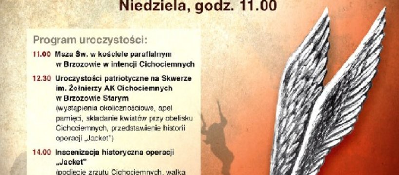 Zaproszenie na Dzień Cichociemnych w Roku dla Niepodległej