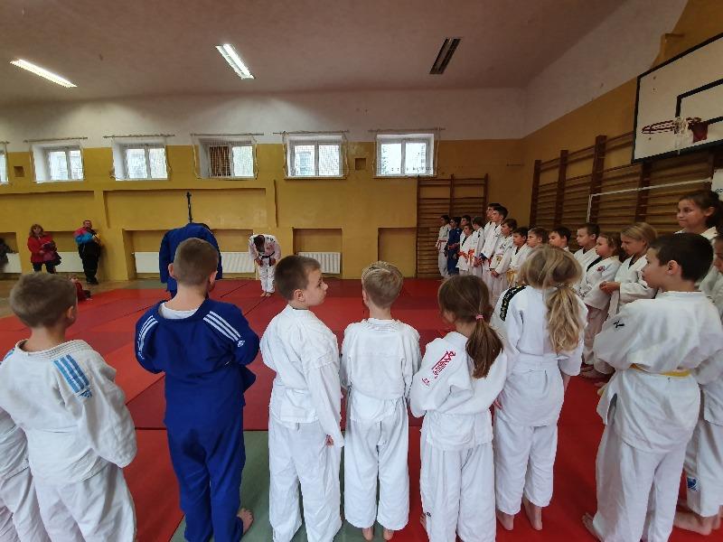 Akcja szkoleniowa - Polska Kadra Judo Czeka w SP nr 7 w Sochaczewie 2 listopada 2019 r.