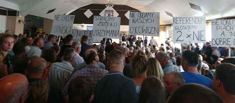 Centralny Port Komunikacyjny czyli lotnisko w gminie Baranów
