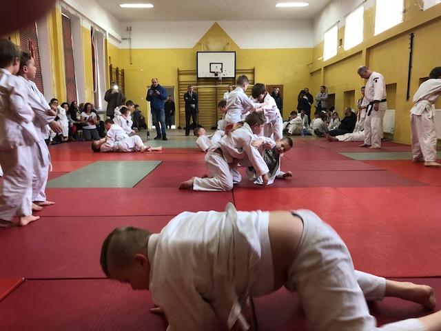 Akcja szkoleniowa - Polska Kadra Judo Czeka w SP nr 7 w Sochaczewie.