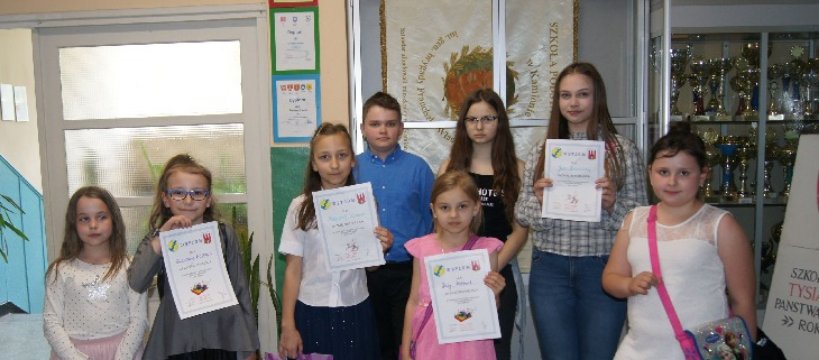 XII Międzyszkolny Konkurs Zostań Mistrzem Ortografii