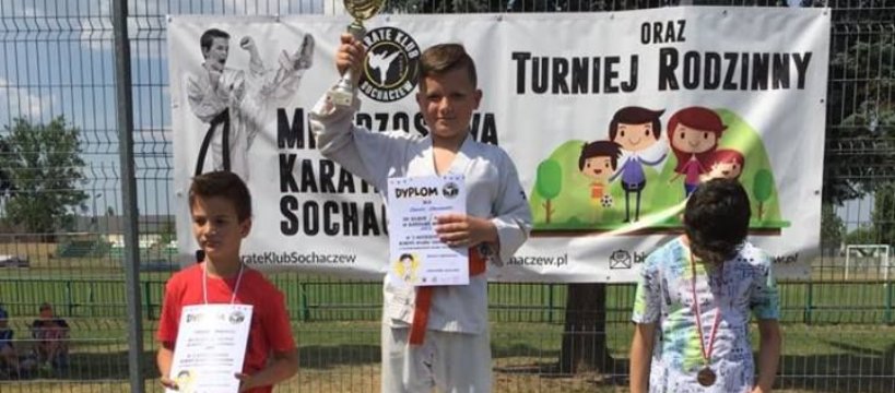 Karatecy rywalizowali o puchar Burmistrza w Sochaczewie