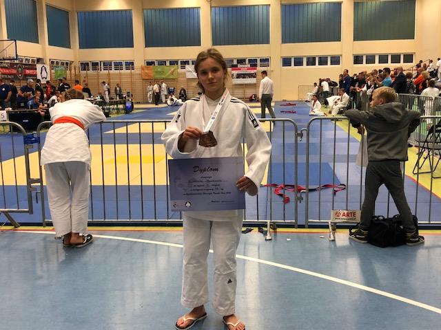 Dominika Markiewicz brązową medalistką International Judo League.