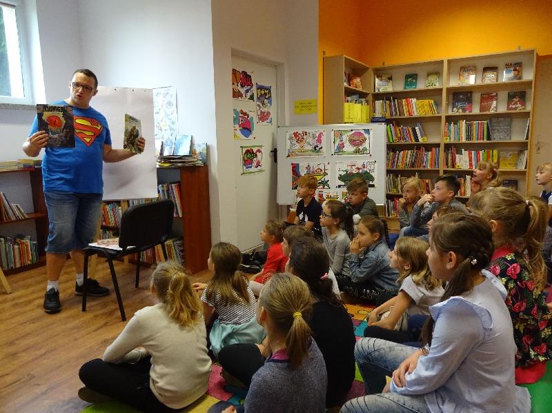 Bofzin, komiks i Zaczytani po uszy...