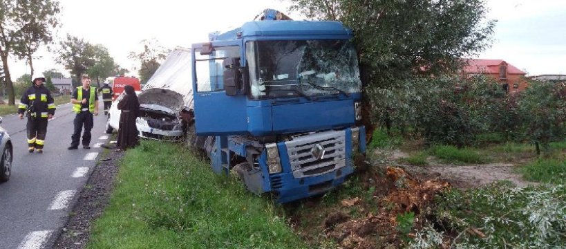 Wypadek w miejscowości Karłowo 