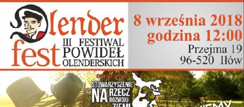 Olenderfest 3 Festiwal Powideł Olenderskich już 8 września