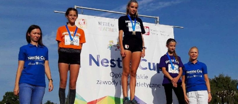Lena Suchowolak druga na Nestle Cup - 2018