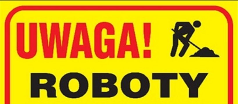 Roboty drogowe na ulicy Towarowej