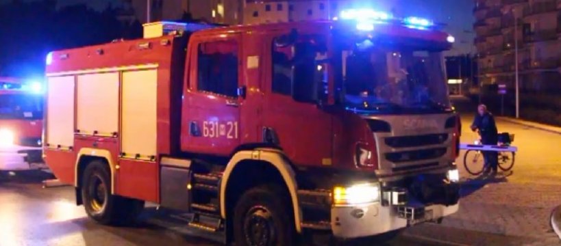 Wypadek czołowy na Kochanowskiego - Video