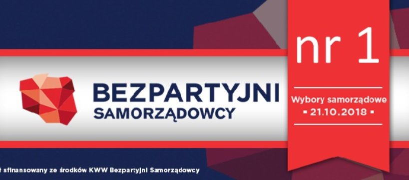Bezpartyjni Samorządowcy numerem JEDEN na listach wyborczych 2018