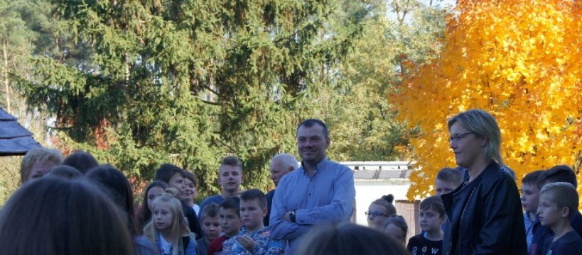 Wizyta Pana Jakuba Wojewody w Szkole Podstawowej w Kamionie